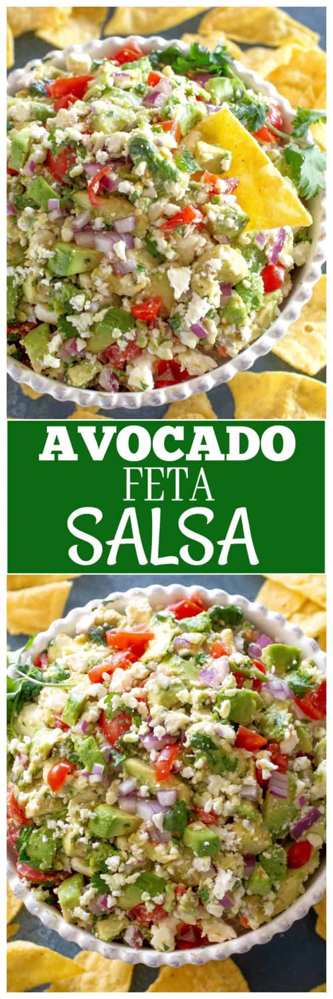 fb image - Avocado Feta Salsa