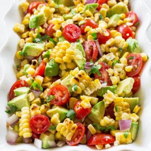 fb image - Corn, Avocado, and Tomato Salad