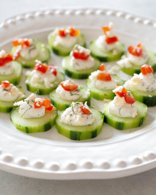 Cucumber dill slices