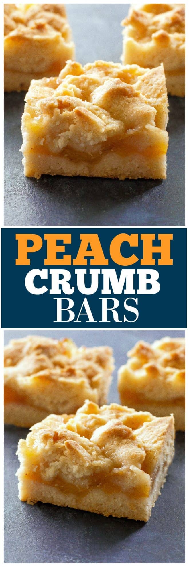 Peach Crumb Bars