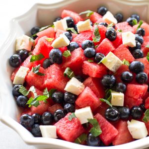 fb image - Watermelon Blueberry Feta Salad