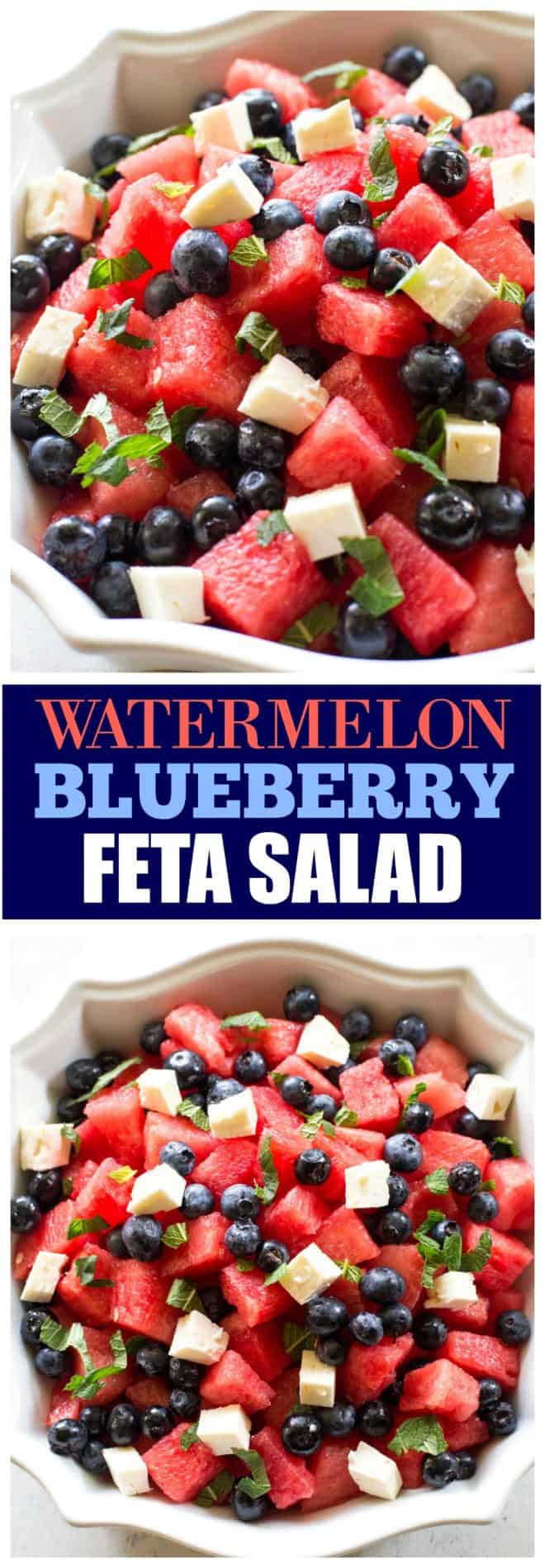 fb image - Watermelon Blueberry Feta Salad