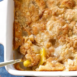 fb image - Easy Peach Cobbler