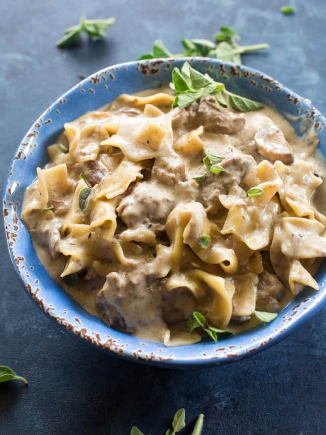 fb image - Beef Stroganoff