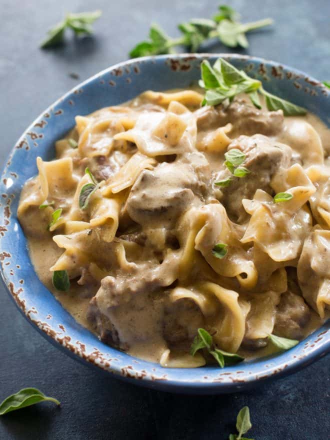 fb image - Beef Stroganoff