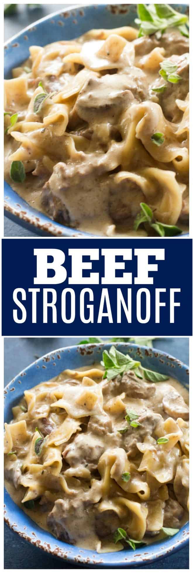 fb image - Beef Stroganoff