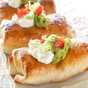 Baked Chicken Chimichangas - fb image 526