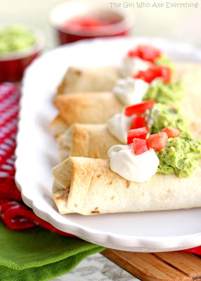 Baked Chicken Chimichangas - fb image 542