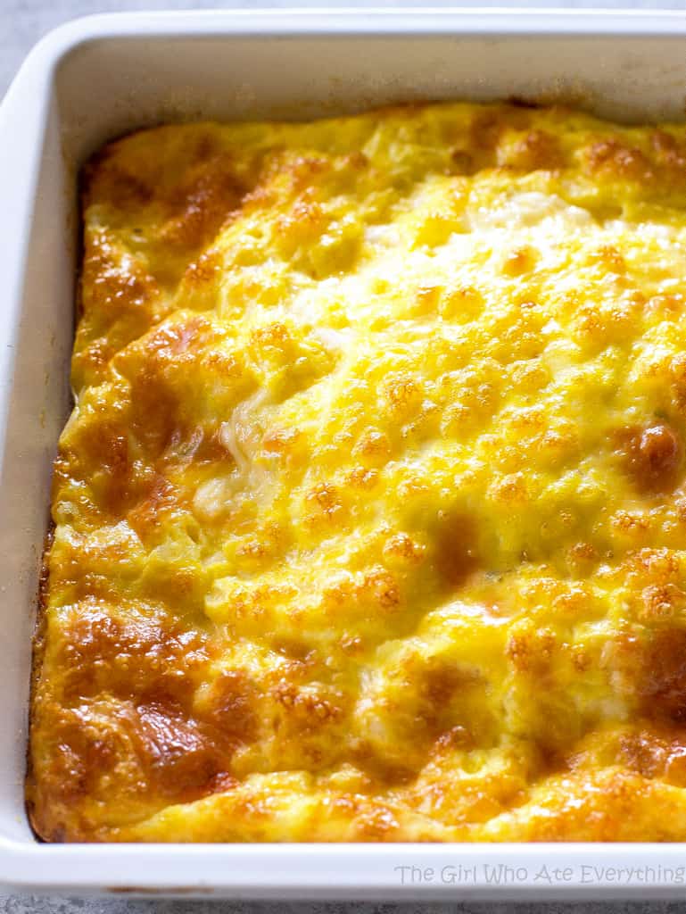 cheesy baked eggs - Baked Eggs