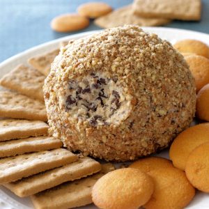 chocolate chip cookie dough cheese ball - Cookie Dough Cheese Ball