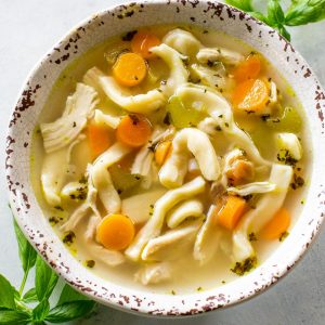 homemade chicken noodle soup - Chicken Noodle Soup
