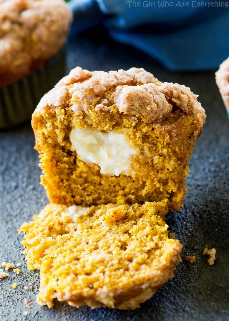 pumpklin cream cheese muffins - Pumpkin Cream Cheese Muffins