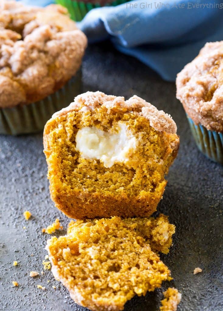 pumpklin cream cheese muffins - Pumpkin Cream Cheese Muffins