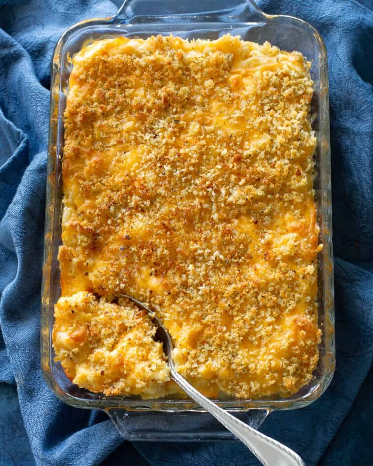 baked mac n cheese - Baked Mac and Cheese