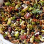 brussels sprouts salad scaled - Warm Brussels Sprouts Salad