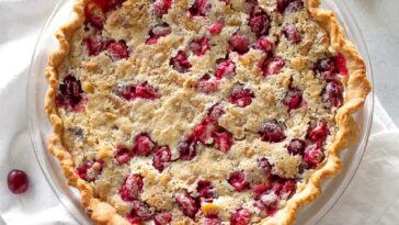 cranberry chocolate pie - Cranberry Chocolate Pie