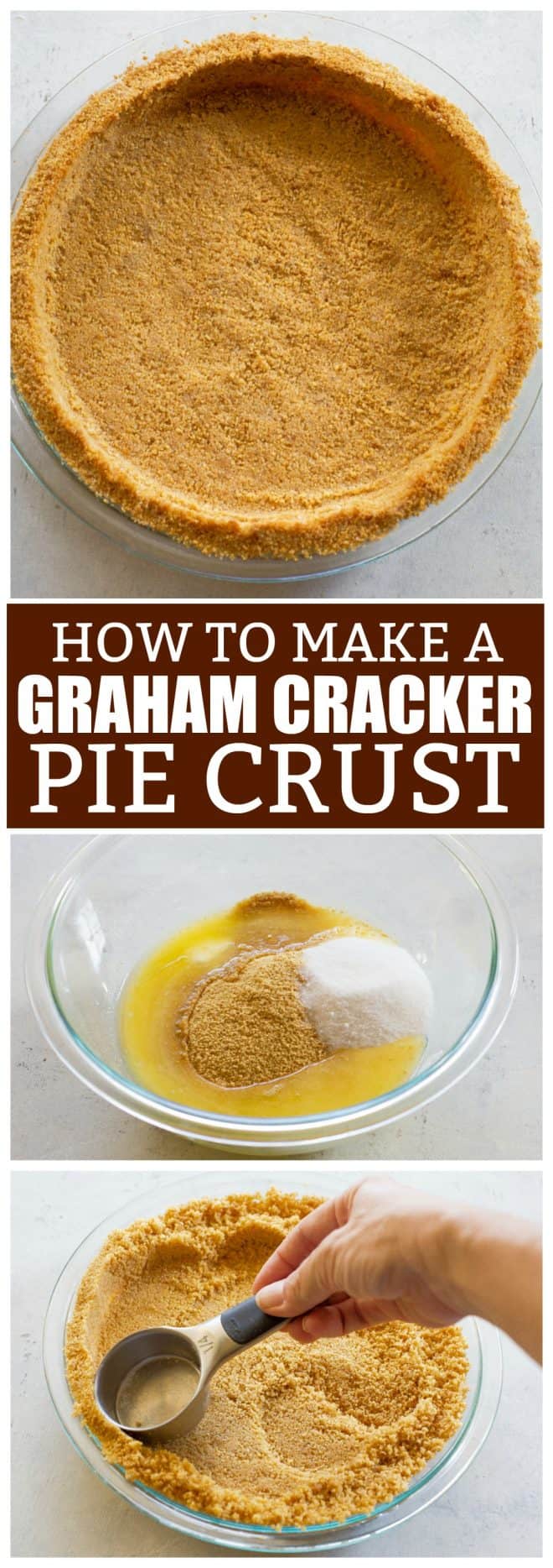 Graham Cracker Crust Recipe - graham cracker pie crust 660x1868 1 graham cracker pie crust - Graham Cracker Crust Recipe