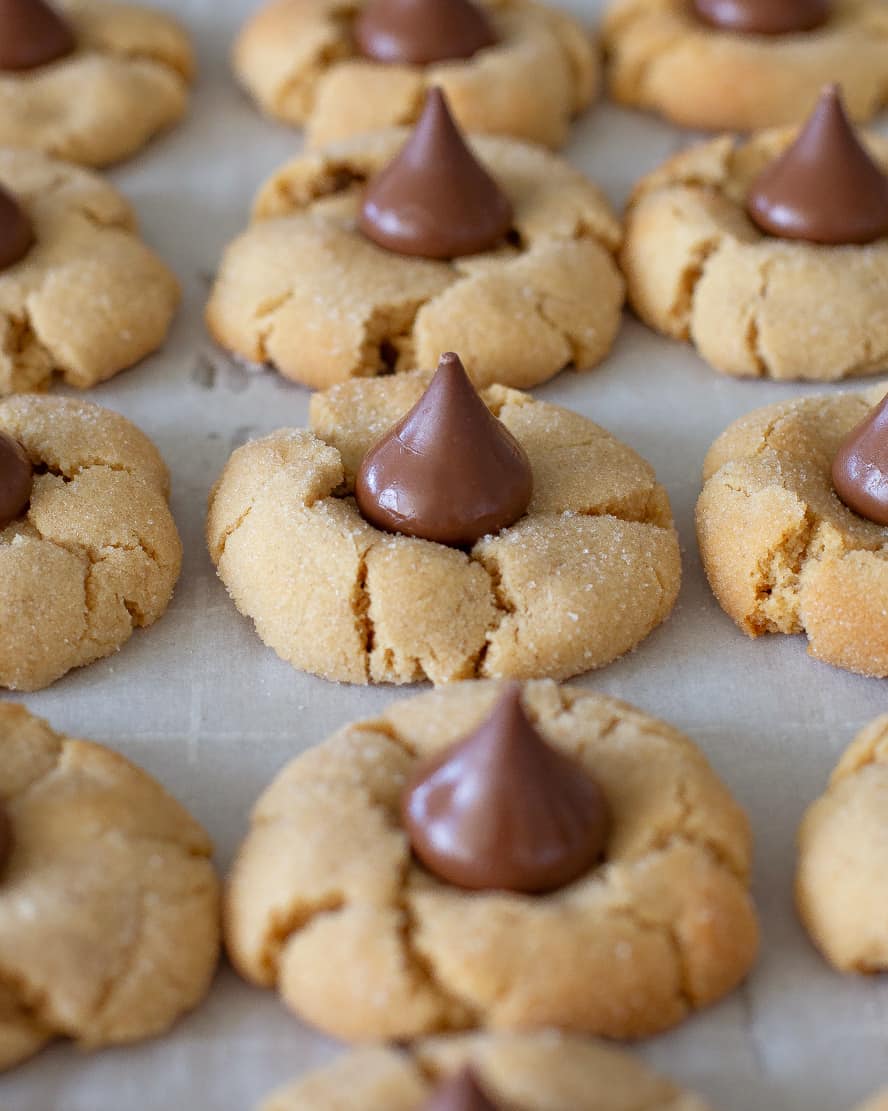 peanut butter blossoms - Peanut Butter Blossoms