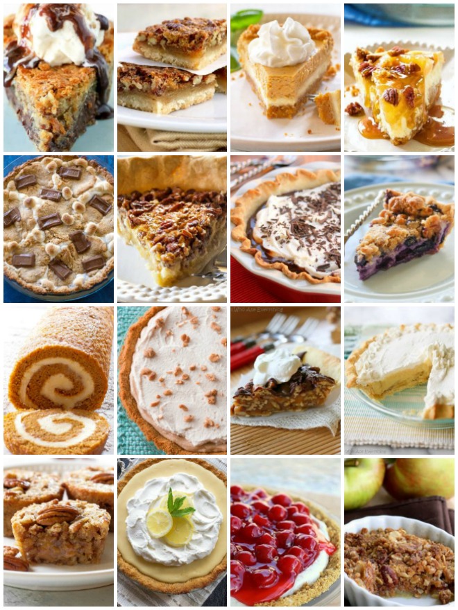The Ultimate Thanksgiving Menu - pies
