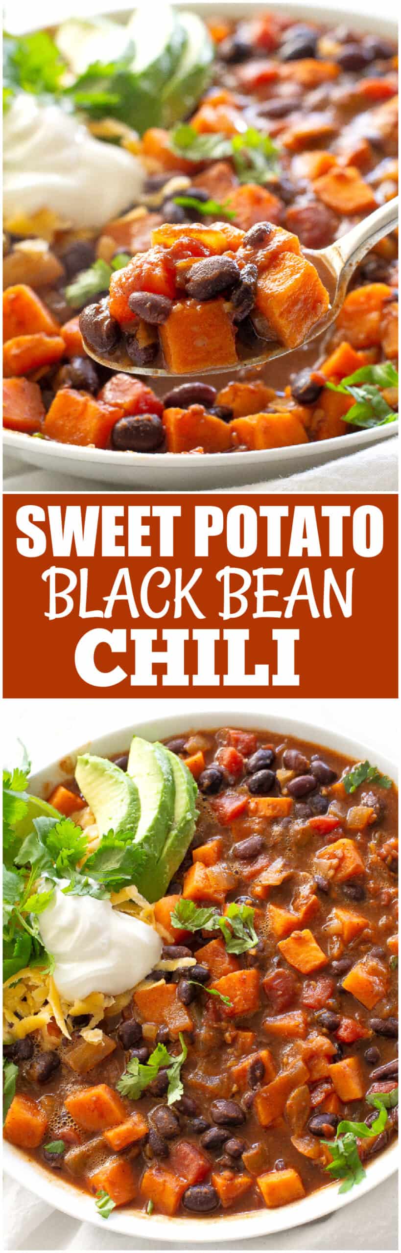 sweet potato black bean chili scaled - Sweet Potato Black Bean Chili
