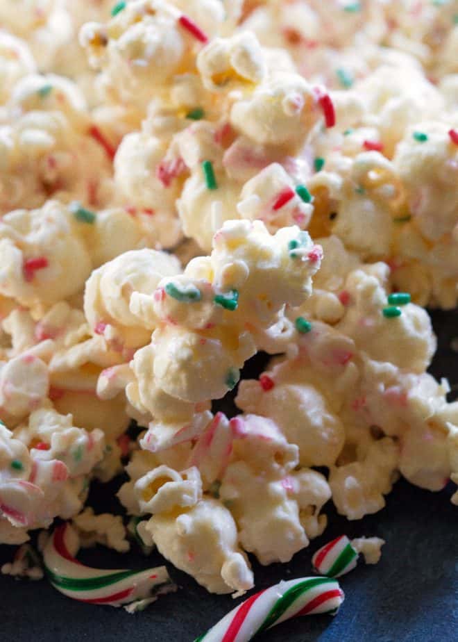 candy cane popcorn - Candy Cane Popcorn