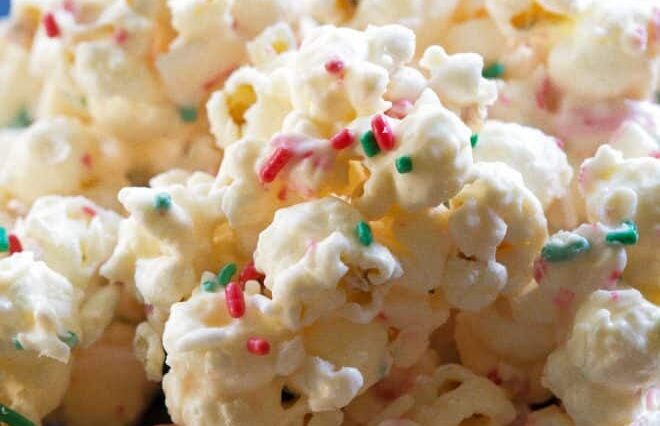 candy cane popcorn - Candy Cane Popcorn