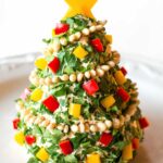 christmas tree cheese ball - Christmas Cheese Tree