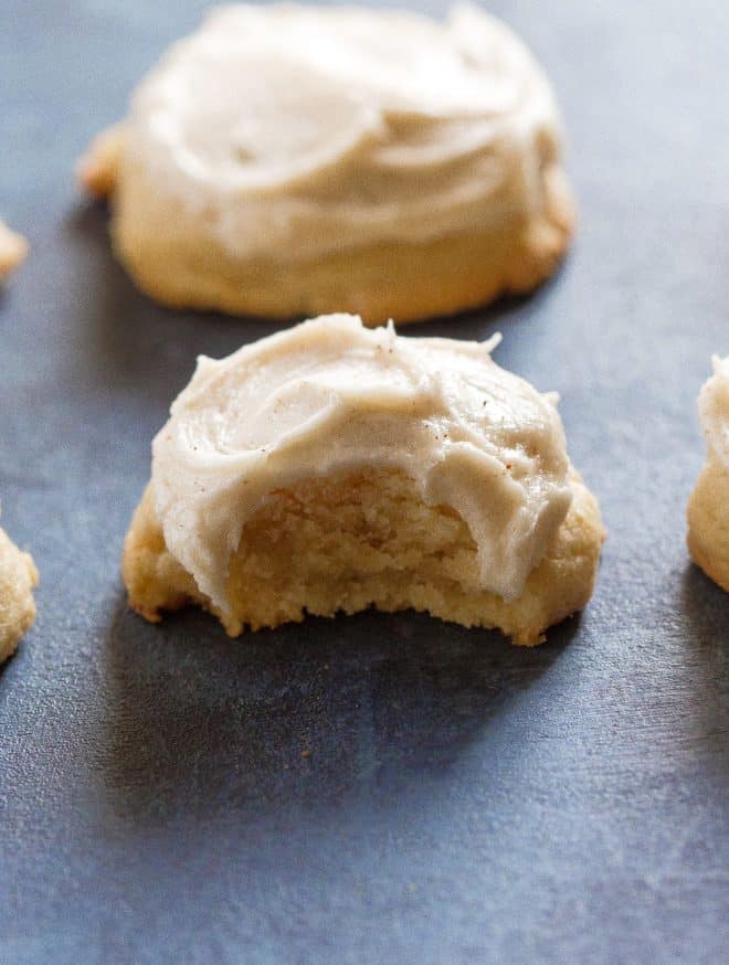 eggnog cookies - Soft Eggnog Cookies