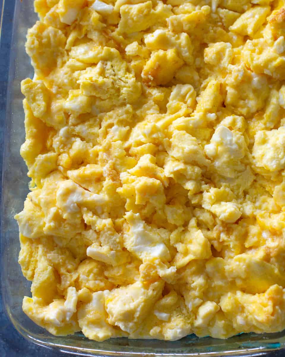 oven scrambled eggs - Oven Scrambled Eggs
