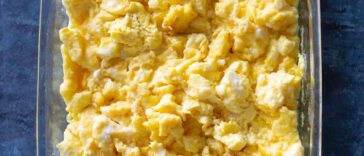 oven scrambled eggs - Oven Scrambled Eggs