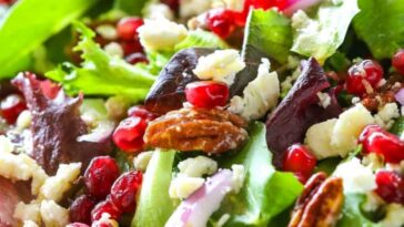 pomegranate salad - Pomegranate Feta Salad