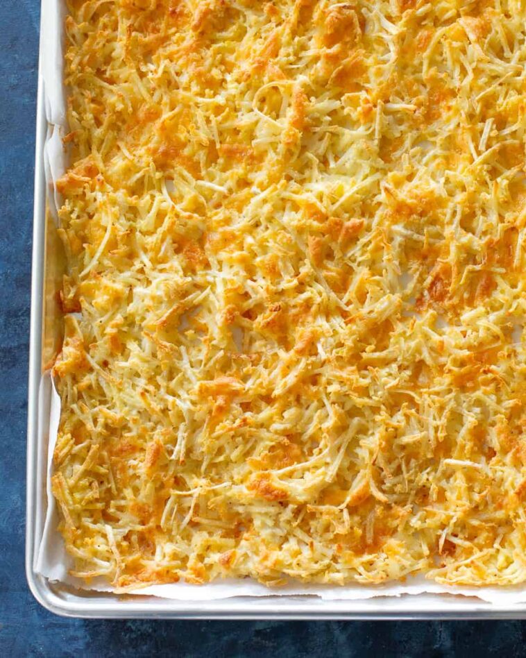 sheet pan hash browns - Sheet Pan Hash Browns