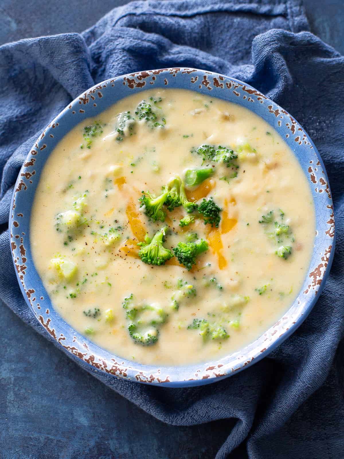 broccoli cheese soup - Broccoli Cheddar Soup