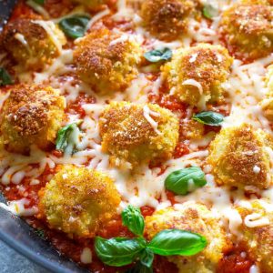 chicken parmesan meatballs - Chicken Parmesan Meatballs