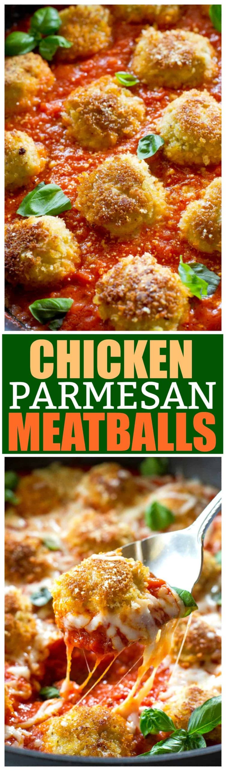 chicken parmesan meatballs scaled - Chicken Parmesan Meatballs