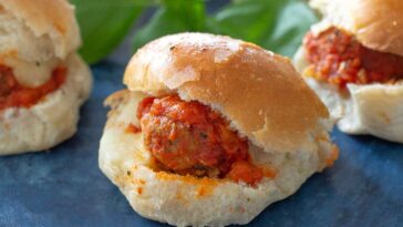 meatball sliders - Meatball Sliders