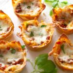 lasagna cupcakes - Lasagna Cupcakes