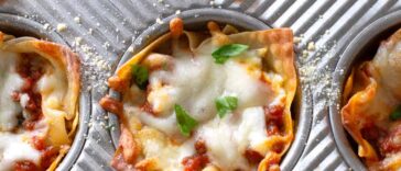 lasagna cupcakes - Lasagna Cupcakes