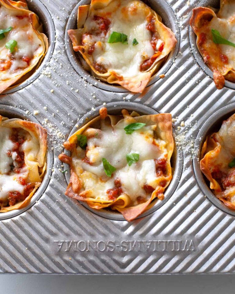 Lasagna Cupcakes Simple Keto Diet Meals