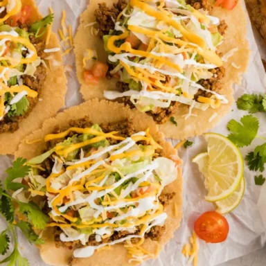 low carb tostadas - Keto Tostadas