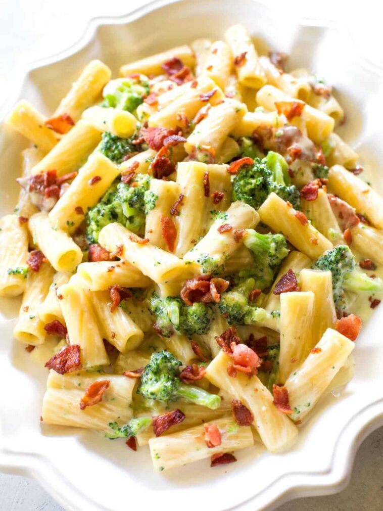 one pot bacon broccoli pasta - One-Pot Bacon Broccoli Pasta