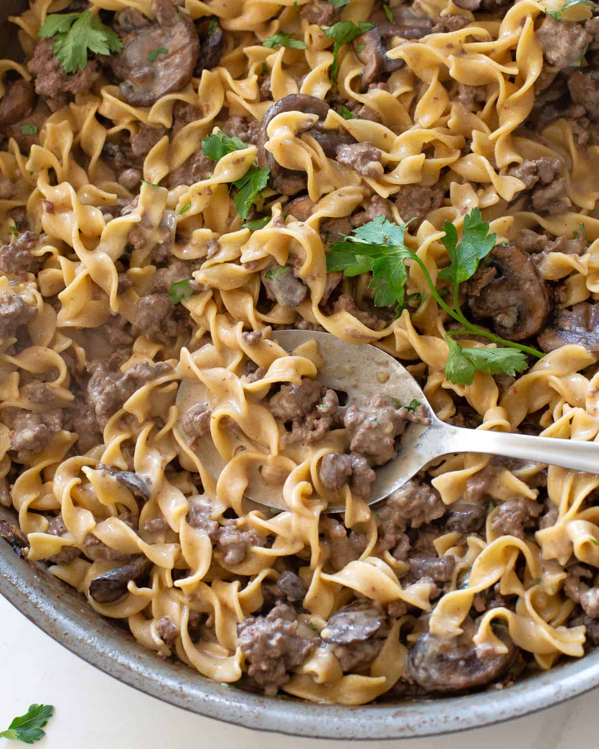 One-Pot Beef Stroganoff