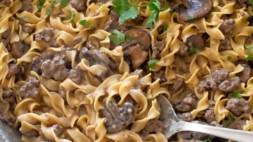 one pot beef stroganoff - One-Pot Beef Stroganoff