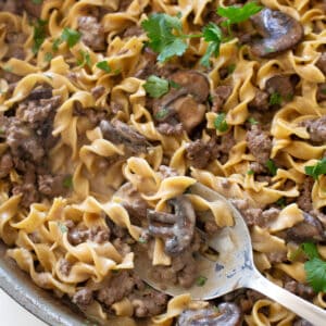 One-Pot Beef Stroganoff