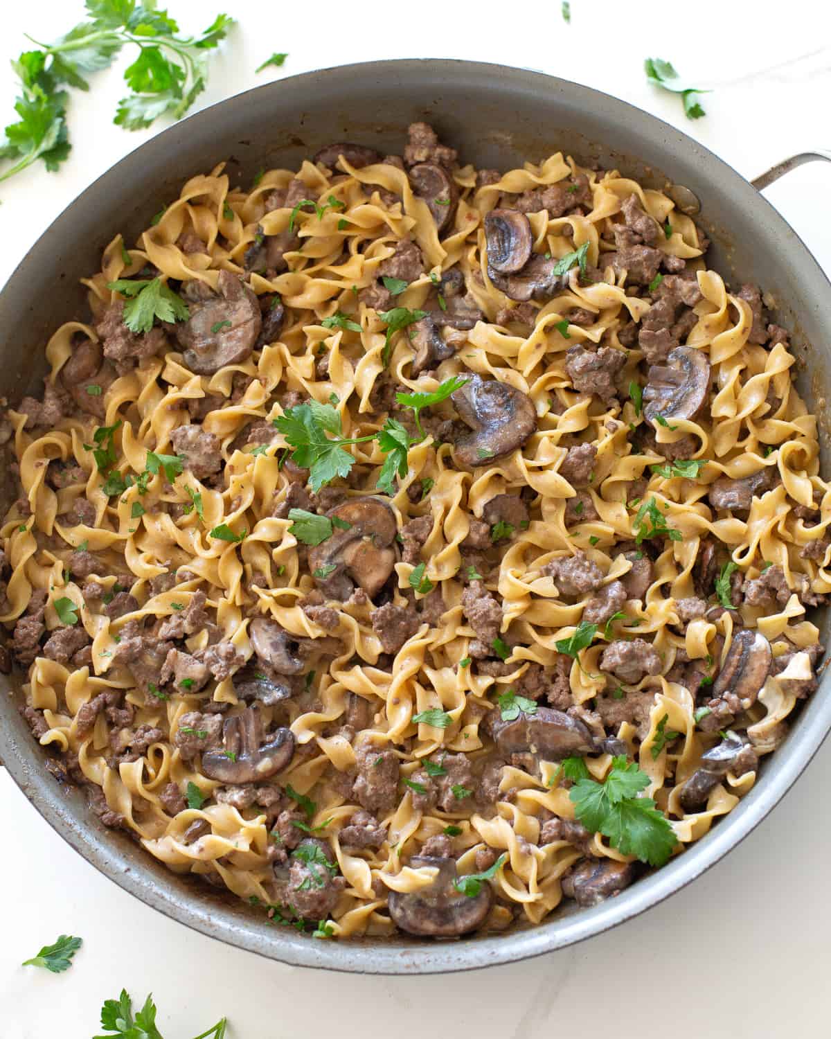 One-Pot Beef Stroganoff