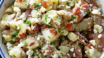 blue cheese potato salad - Blue Cheese Potato Salad