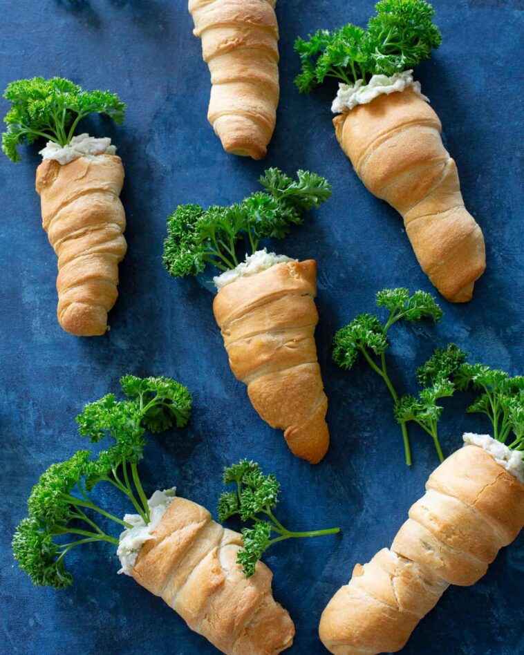 carrot crescents - Crescent Roll Carrots