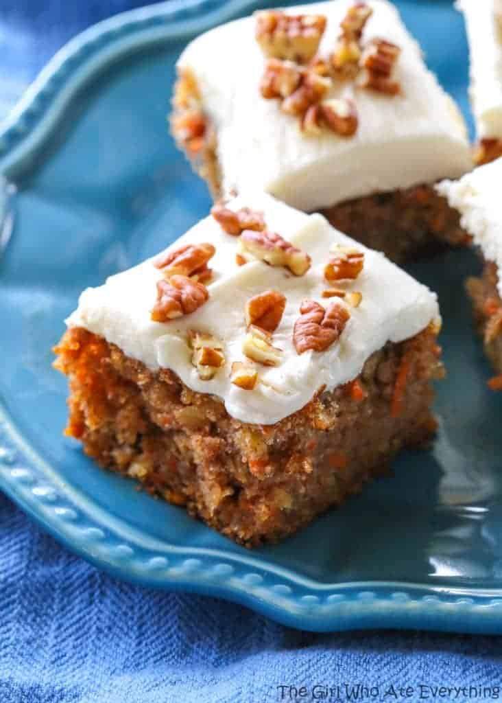 carrot sheet cake - Moist Carrot Cake