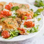 chicken burrata tomatoes - Tomato Chicken Burrata