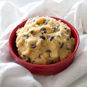 Peanut Butter Chocolate Chip Keto Cookie Dough